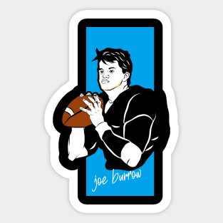 joe burrow bengals football Sticker